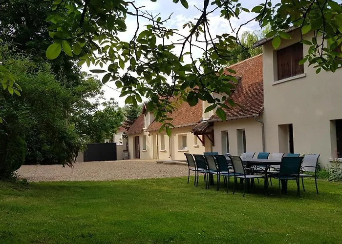 Maison de vacances A l\'Ombre du Saule à côté du Zoo de Beauval et Châteaux de la Loire